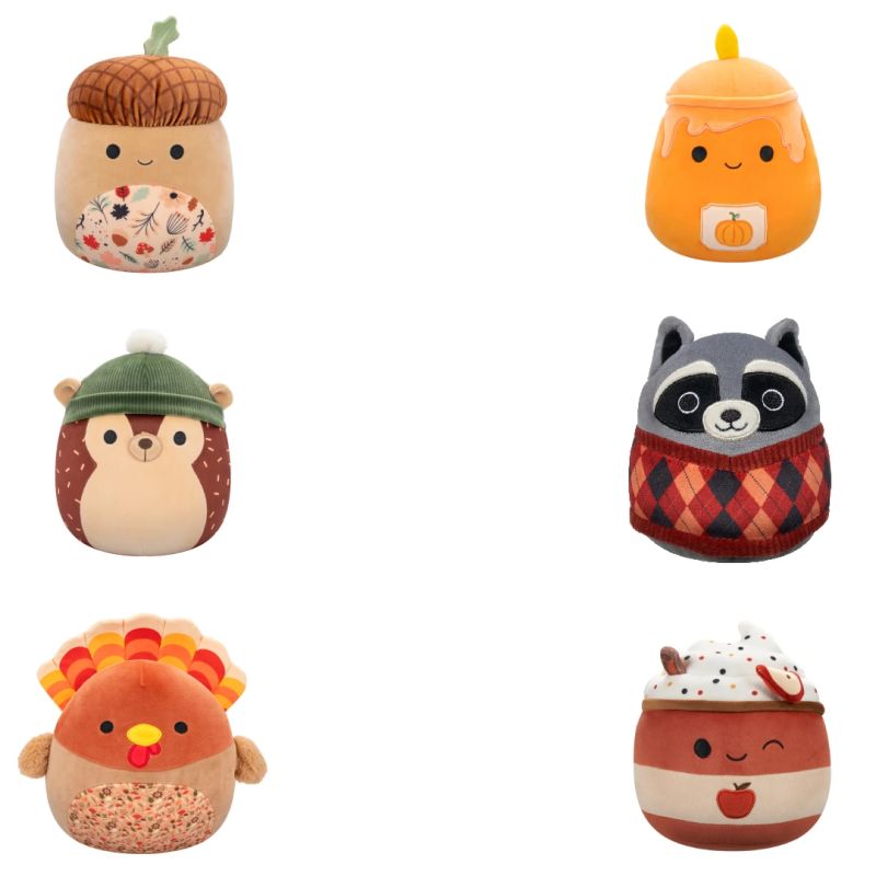 SQUISHMALLOWS W21 Plīša rotaļlieta, 19 cm